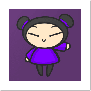 Purple Pucca Posters and Art